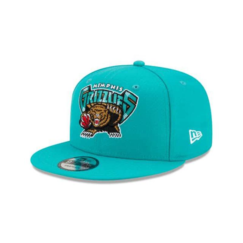 NBA Memphis Grizzlies Hardwood Classic Nights 9Fifty Snapback (EYB7971) - Blue New Era Caps